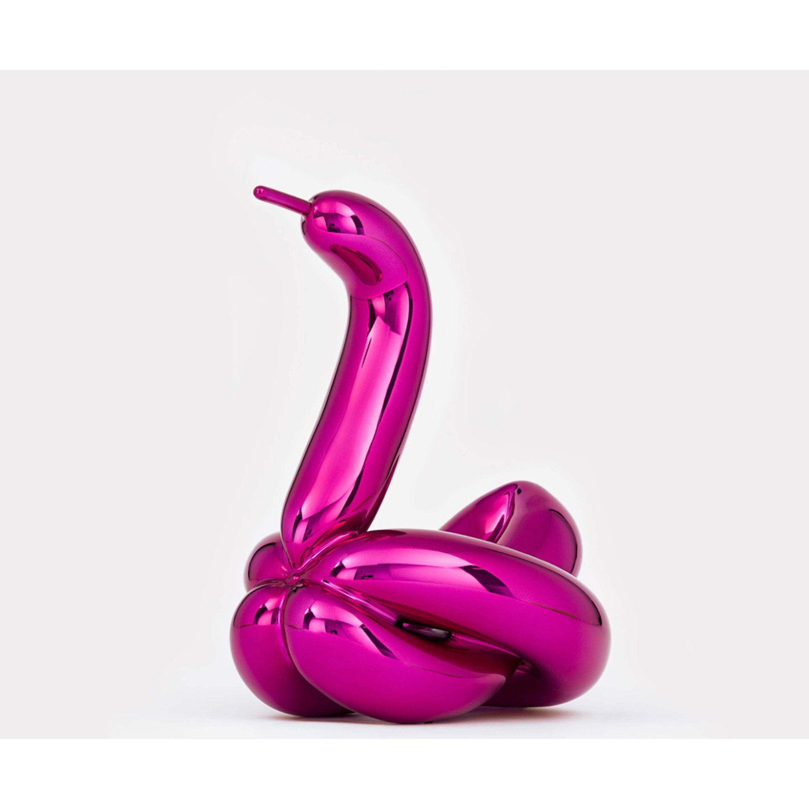 Jeff Koons - Balloon Swan (Magenta)