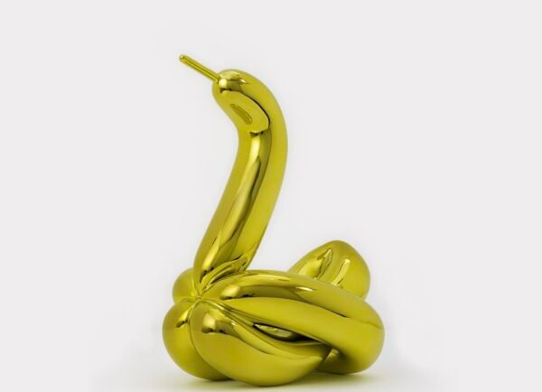 Jeff Koons - Balloon Swan (Yellow)